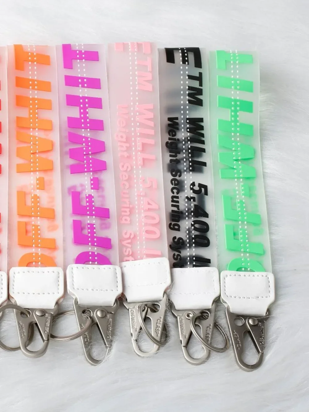 Assorted colors OF Wristlets PVC B29